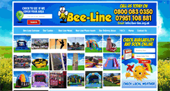 Desktop Screenshot of bee-line.org.uk